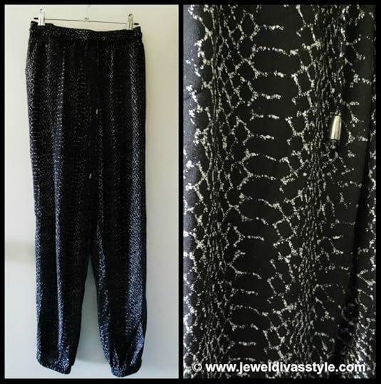 JDS PERSONAL COLLECTION BLACK PANTS