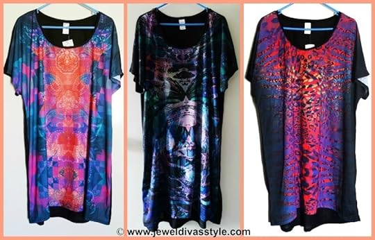 JDS PERSONAL COLLECTION BLACK TUNICS