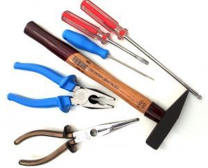 an assortment of tools