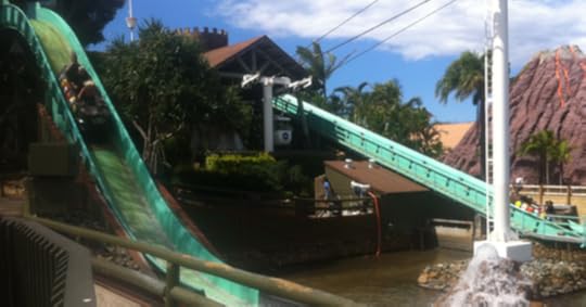 SEAWORLD'S FLUME RIDE