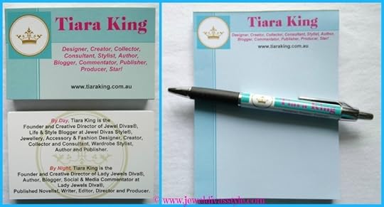 JDS - TIARA KING BUSINESS CARDS