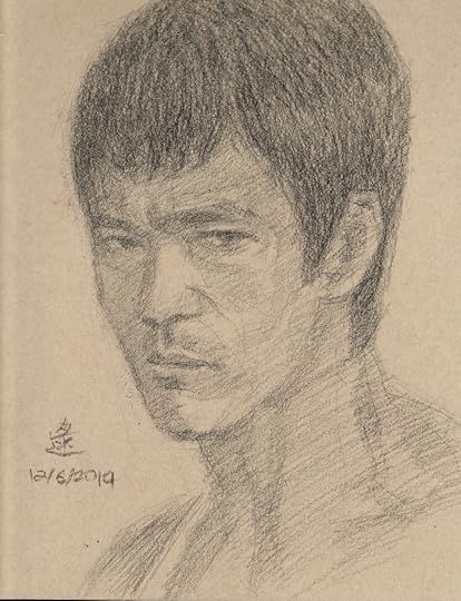 Bruce Lee #Art #Portrait #BruceLee #jkd #wingchun #李小龙 #BlackFriday #李小龍 http://etsy.me/1vpVZAX