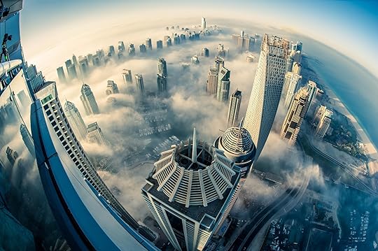 Dubai in the fog
