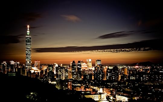 Taipei at night
