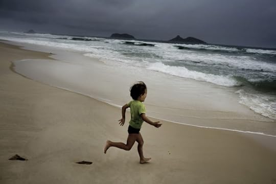 Kid at beach