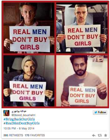 Celebrity hashtag