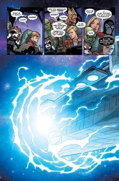 Frank Cho: Guardians of the Galaxy Annual #1- 5 page preview