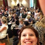 Jag var på Författarkliniken och pratade om romance