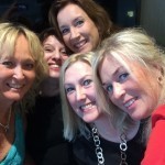 Partaj med pinglorna - Pamela Andersson Alselind, Pernilla Alm, Susanne Boll och Åsa Hellberg