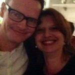 Per Schlingmann och jag på Forumfesten