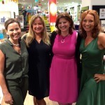 Fina gäster på releasen. Ebba Blitz, Malin Persson Giolito och Martina Haag