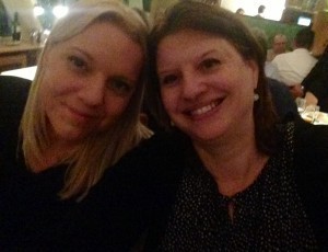 Carina Bergfeldt och jag