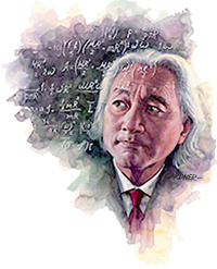 Michio Kaku Illustration by Gardner