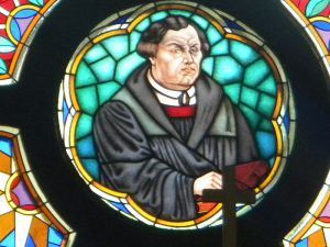 But wait, that's not what Luther said: 