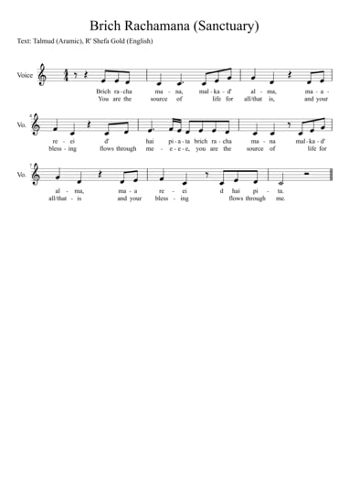 Brich Rachamana (Sanctuary)-1