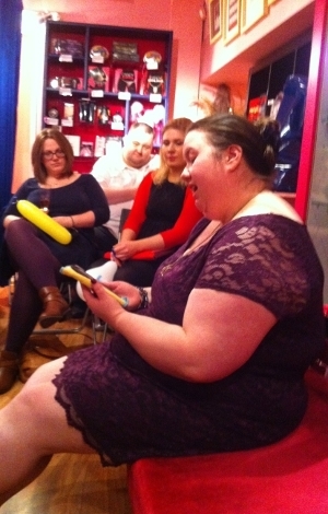 Victoria Reads from Smut in the City