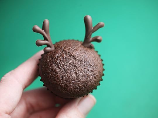 Chocolate Reindeer Cupcake