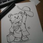 Paddington Bear - Inked