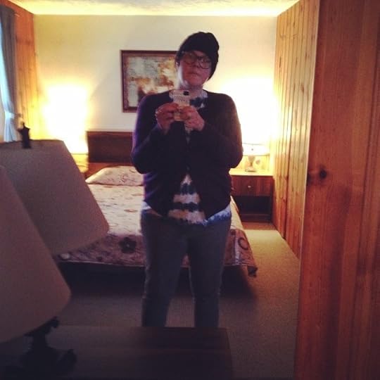Deluxe cabin selfie #selfie #igersstagathedesmonts #cabinporn