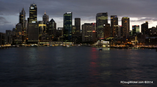 Sydney Skyline at Night