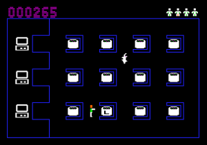 Retro Fever repair center play screen