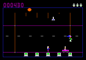 Retro Fever recycling center play screen