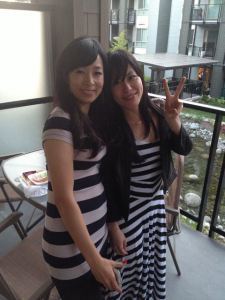 Hazuki and Akemi
