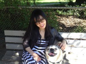 Akemi and Bubba out on a date.