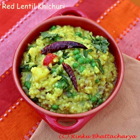 Red Lentil Khichuri