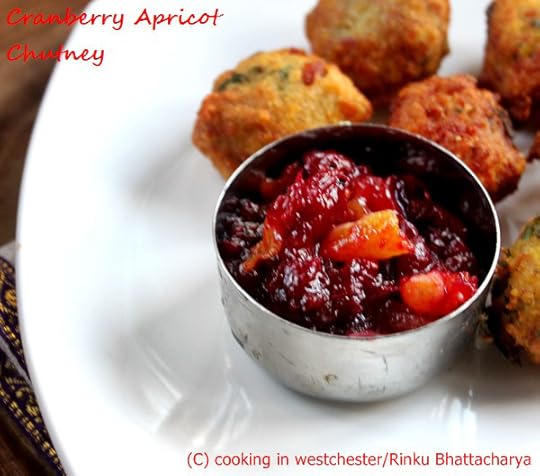 Cranberry and Apricot Chutney