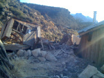 The 2010 Rockfall: another building gone.