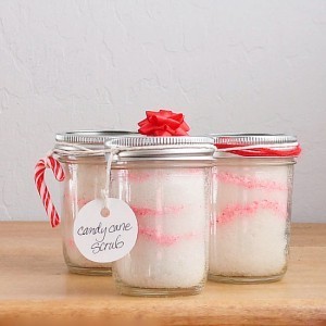 candy cane scrub