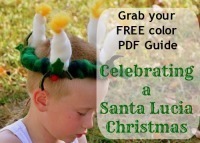 Free Activity Book – Celebrating A Santa Lucia Christmas