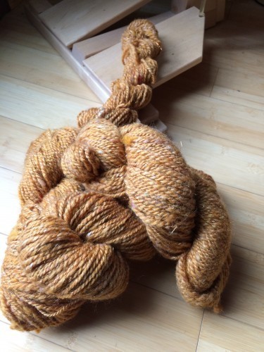 Handspun yarn