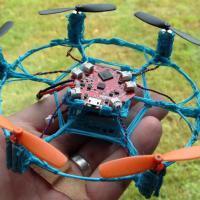 Version 2 of Louis’ hexacopter drone features a more stable design to maintain flight.