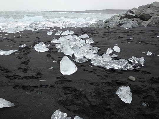 Ice Littering jökulsárlón Beach