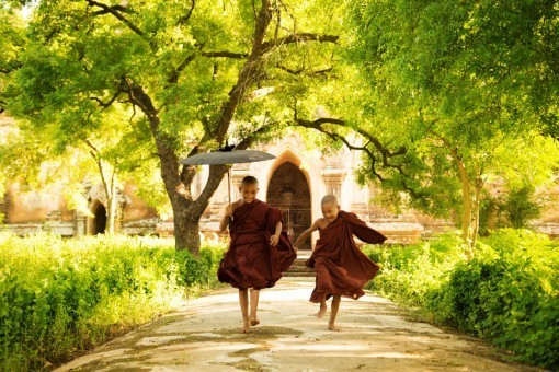 http://www.dreamstime.com/stock-photos-two-little-monks-running-outdoors-image30569393