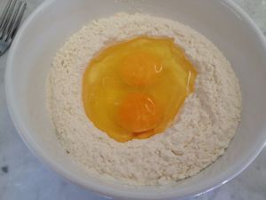 Eggs in the well
