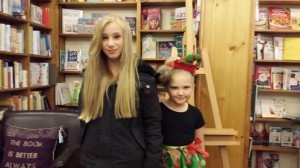Two of my biggest supporters. Thank you so much for coming and sharing your enthusiasm about the Paige Maddison Series. Merry Christmas.