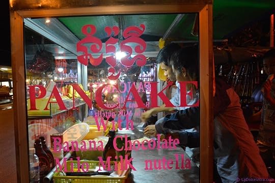 Banana Chocolate Pancakes 