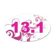 131stickerpink_oval_car_magnet