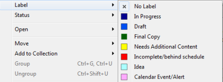 Newsletter Labels