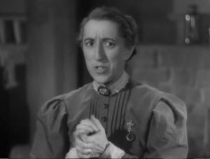 Margaret Hamilton in The Invisible Woman. She's better known for her role in The Wizard of Oz.