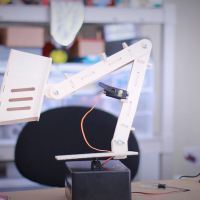 Tinkernut’s Motion Controlled Ultrasonic Lamp takes uses sound to detect motion