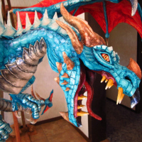 34-Paper-Mache-Dragon