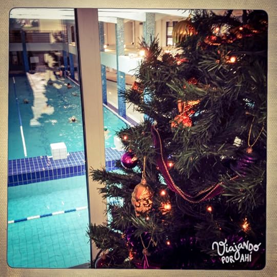 Hasta en mi pileta es navidad