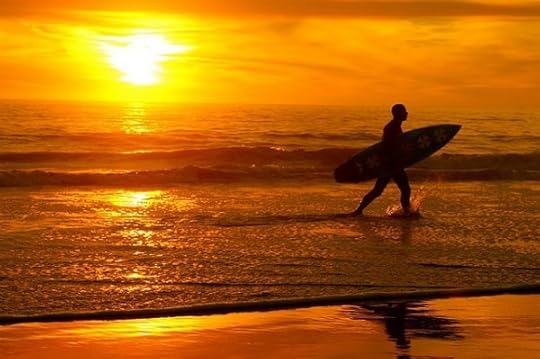Santa Cruz surfer