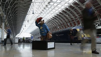 Paddington Bear at Paddington Station