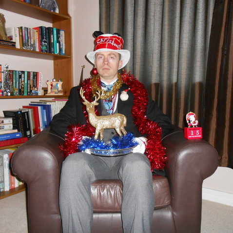Just a tiny bit more tinsel...