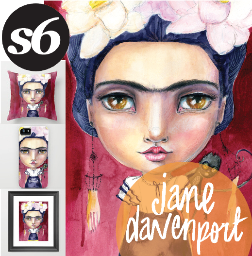 Society 6 little Frida